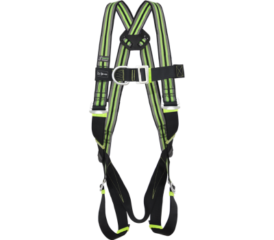 Kratos MUNE 3 - Kratos Safety Full Body Harness with 2 Attachment Points - Dorsal & Sternal D-Rings for Fall Arrest - EN 361:2002 Certified Full Harness - FA1010500     