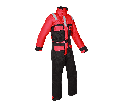 Mullion - North Sea 1 Suit - Red/Black