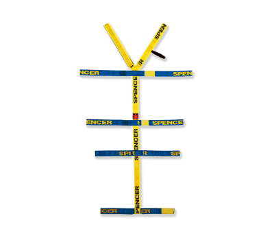 Spencer Spider-Rock Straps System For Spine Boards - Rock Straps Universal Spinal board Belt System - Full Body Restraint Belt