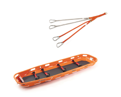 Ferno Model 71 Basket Stretcher with Model 418-1 Adjustable Lifting Bridle - Basket Stretcher with Lifting Bridle -  Standard Stretcher with Adjustable Lifting Bridles