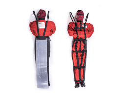 Evacuation Manikin Leg Protectors - Dummy Leg Protectors for Drag Tests - Fire-fighter Induction trials.