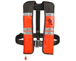 Crewsaver Crewfit 150N Wipe Clean Automatic Harness Lifejacket - Crewfit 150 Newton WC Workvest - ISO Approved Inflatable Lifejackets - 9202W