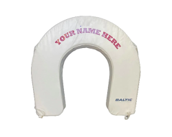 Customised Horseshoe Lifebuoy - Personalise your Buoyancy Ring | lettering | logos | Red - Yellow - White - Orange