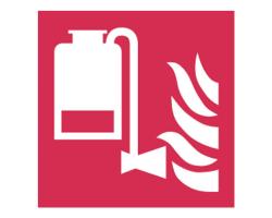 Portable Foam Applicator Unit Sign – Firefighting Sign for Portable Foam Applicator Unit