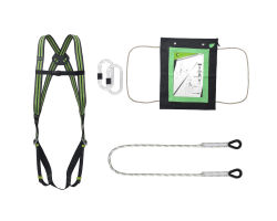 Cherry Picker Restraint Kit - MEWP Restraint at Work Kit for Cherry Picker - Fall Arrest Restraint Kit with Harness - FA8000100