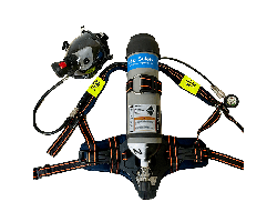 Self-Contained Breathing Apparatus (SCBA) - MER UK Approved, MED Approved  Independent Breathing Respirator for Firefighting - Standalone Respiratory Gear