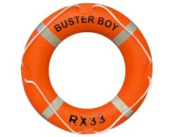 SOLAS/MED Lettered Lifebuoys – SOLAS Approved Custom Lifebuoys with Lettering - Personalised SOLAS Lifebuoy with Custom Letter Options