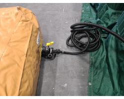 1000 Litre Waste Water Bag for Decontamination Shelters – Heavy-Duty 1000 Ltr Contaminated Water Bag with Lifting Handles and Anchor Points for Decon Units