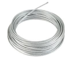 6mm Stainless Steel Wire Rope - 7 x 19 Strand