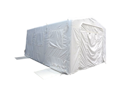  Humanitarian Relief Shelter - Rapid Deployment Inflatable Tent - Emergency Air Shelter for Crises Area Efforts, Temporary Refuge, and Refugees