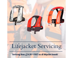 Lifejacket Servicing - Full Package Servicing of Lifejackets - Lifejacket Servicing at Competitive Pricing  - Unpacking, Inflating, Testing, Inspecting and Re-packing the Lifejackets