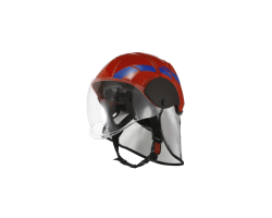 MED ProBuddy Helmet - Flame Retardant High temperature-Resistant - Firefighting Helmet with Full Face Mask