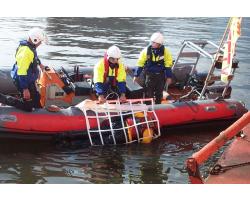 MarkusNet Fast Rescue Craft (FRC) Nets - For Use on SOLAS type MOB Rescue Boats - Markus FRC Net for Fast Rescue Crafts and Rigid Inflatable Boats (RIB)