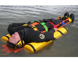 Fibrelight Rod Stretcher - Lightweight Emergency Stretcher - Floating Stretcher for in-Water Spinal Support