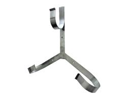 24" Lifebuoy St/St  ‘Y’ bracket - Stainless Steel Y Bracket Life Ring Holder - Corrosion-resistant Mounting Option for 24 inch Lifering
