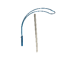 Body Hook and 2.4m / 3m Pole - Life Saving Hook - Aluminium Swimming Pool Hook -Body Hook with Pole Set