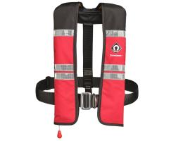 Crewsaver Crewfit 150N Manual or Automatic Harness Lifejacket - Crewfit 150 Newton Workvest - ISO Approved Inflatable Lifejackets - 9202R