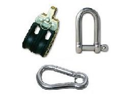 SB Duel Davit Accessory Kit - For running both a primary and manual backup winch