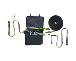 Kratos Eco Line - Horizontal Temporary Lifeline for 2 Users - Temporary Lifeline with Adjustable Length from 5 to 20 Metres - FA6000700