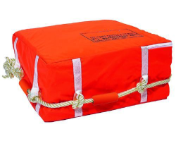 Buoyant Apparatus SOLAS 74 - Box Type Floating Device (Fabric) - Fabric LifeRaft SOLAS 74 - Weather Resistant Nylon Fabric Life-Saving Raft with Rope Handles - 03821