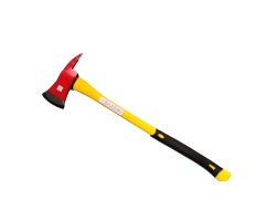 Fireman Axe - Fireman’s Axe High Voltage - Steel Fireman’s Axe with Fibre Glass Handle - FSS code, DIN 14900 Standard - FI-FAX