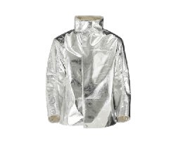  SOLAS Flameguard MK3 Firefighter Jacket - SOLAS Certified Fire-Resistant Jacket - Aluminised Fire Resistant Material Jacket to EN11612