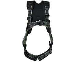Kratos FLY’IN 1 Extra-Comfort Body Harness – 2 Fall Arrest Attachment Points with Combination & Automatic Buckles – Chest Loops & Dorsal D-Ring – EN 361 Certified - FA1010100, FA1010101, FA1010103