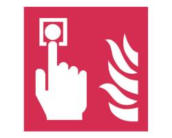 Fire Alarm Call Point Sign - Fire Fighting Signs for Fire Alarm Call Point - Fire Safety Signage - IMPA 336101