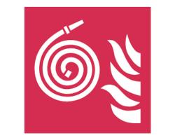 Unconnected Empty Fire Hose Safety Sign - Fire Fighting Signs for Unconnected Empty Hosing Equipment -  Unconnected Empty Hose Fire Safety Signage - IMPA 336088