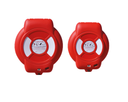 Guardian™  Life Ring Housing for 24 inch and 30 inch Lifebuoys - 600mm (24") or 750mm (30") life rings Lifebuoy Station - SOLAS Compliant  Guardian Lifebuoy Housing