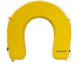 Baltic Horseshoe Lifebuoy - Yellow Horseshoe Life Rings - Horseshoe Lifebuoy in Yellow - Yellow Horseshoe Lifebuoys 
