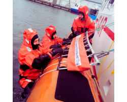 MarkusNet SCN4 Escape and Climbing Net - Markus MOB Scramble Net - SOLAS-Type Climbing & MOB Recovery for Lifeboats, Workboats, and Vessels