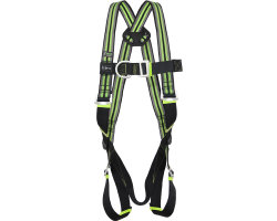 Kratos MUNE 3 - Kratos Safety Full Body Harness with 2 Attachment Points - Dorsal & Sternal D-Rings for Fall Arrest - EN 361:2002 Certified Full Harness- FA1010500     