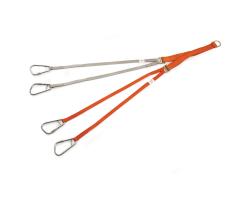 Ferno Model 418-1 Adjustable Lifting Bridle to Lift Ferno Model 71 Basket Stretcher - Adjustable Lifting Bridle to Secure Rescue Basket Stretcher for Patient Positioning - 031239000