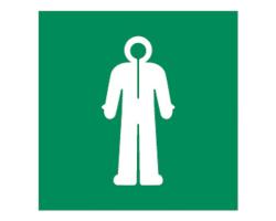 Survival Clothing IMO Rescue Sign - IMO Compliant Signage for Survival Clothing - Survival Clothing IMO Safety Sign 