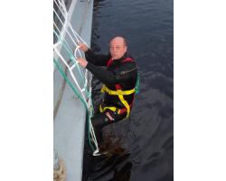 MarkusNet SCN4 Escape and Climbing Net - Markus MOB Scramble Net - SOLAS-Type Climbing & MOB Recovery for Lifeboats, Workboats, and Vessels