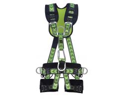 Kratos Speed-Air 5 Suspension Harness – 5 Attachment Points with Belt & Automatic Buckles – Dorsal, Sternal, Ventral & Lateral D-Rings – EN 361, EN 358 & EN 813 Certified – FA1020601A