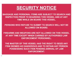 Visitors Safety Instructions IMO Poster - IMO Poster for Visitor Security Notice - Instructional Visitor Safety IMO Poster 