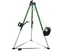 Kratos 10ft Tripod Ex-Zone 1 – Tripod with 10 Feet Maximum Height for Access in Confined Spaces – Adjustable Height Tripod from 1.9 m to 2.9 m – FA6000200