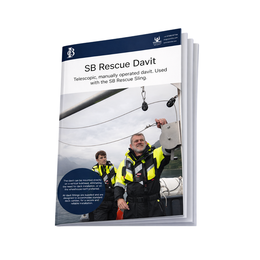 The SB Rescue Davit Product Booklet 2026 - Digital Download Available 