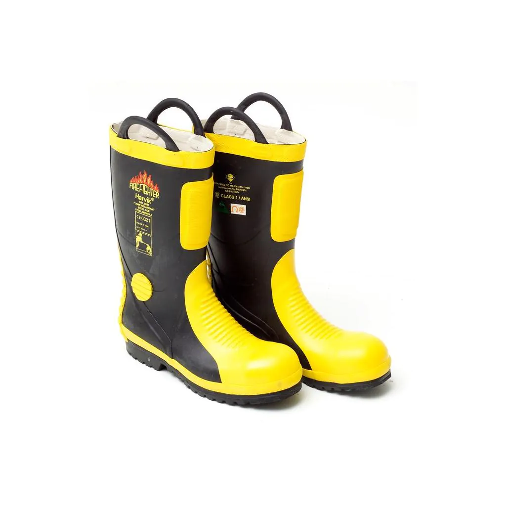 IC Brindle Mullion SOLAS Fire Fighters Boots Brindle